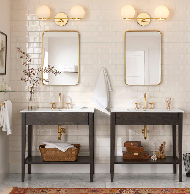 Tips for bathroom lighting – how to use
  wall lamps to upgrade your toilet