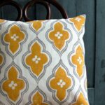 Yellow and gray pillows matalan