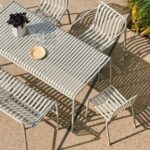 Garden chairs and sun loungers