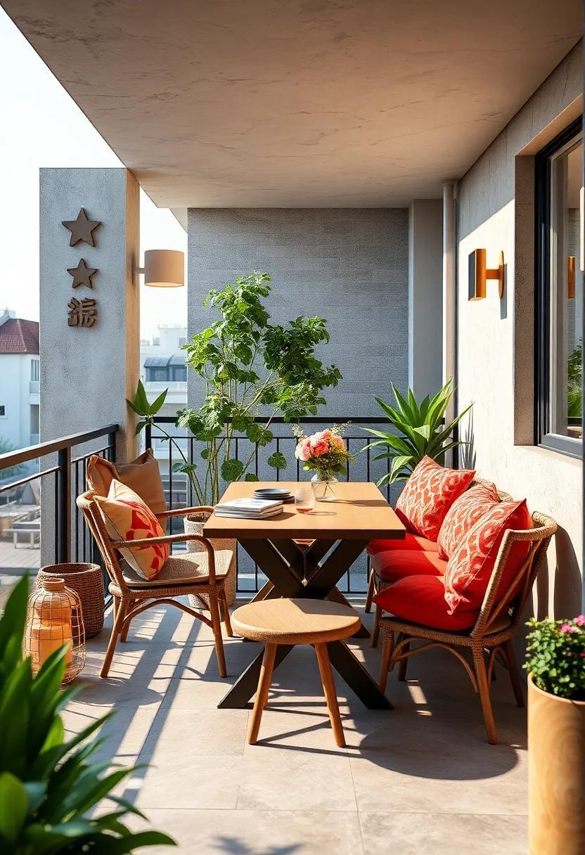 Elevate Your Space: Creative Balcony Dining Setups for Cozy Apartments