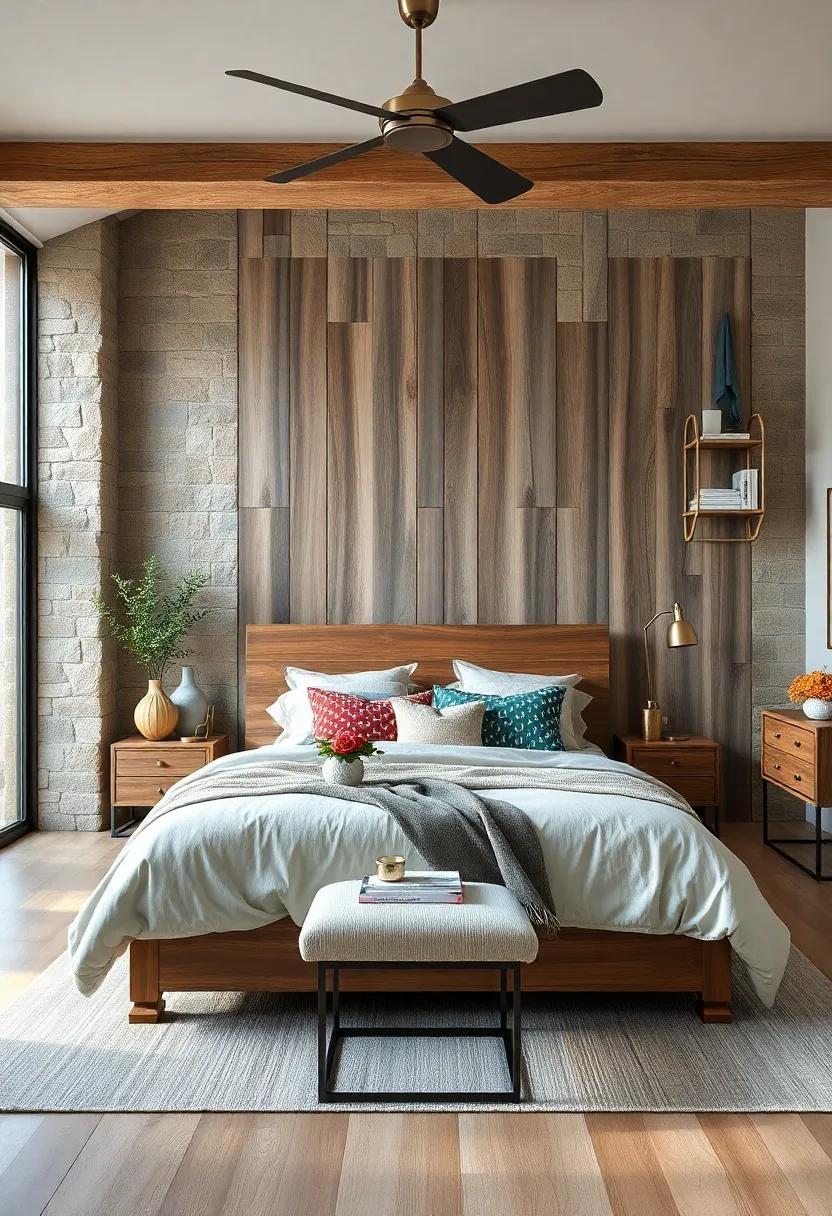 Rustic Elegance: Crafting a Barnwood-Style Bedroom with Handcrafted Furniture