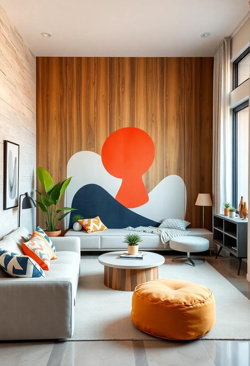 Bold Graphic Prints Combined With Neutral Backgrounds To Create An Energetic Yet Balanced Kid's Space