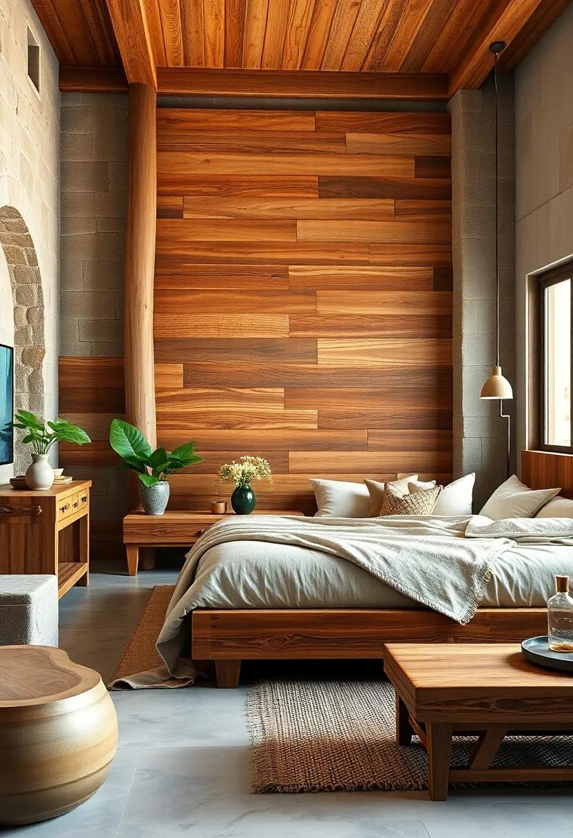 Artisan Craftsmanship Highlighted Through Intricate Carving on Reclaimed Wood Furnishings