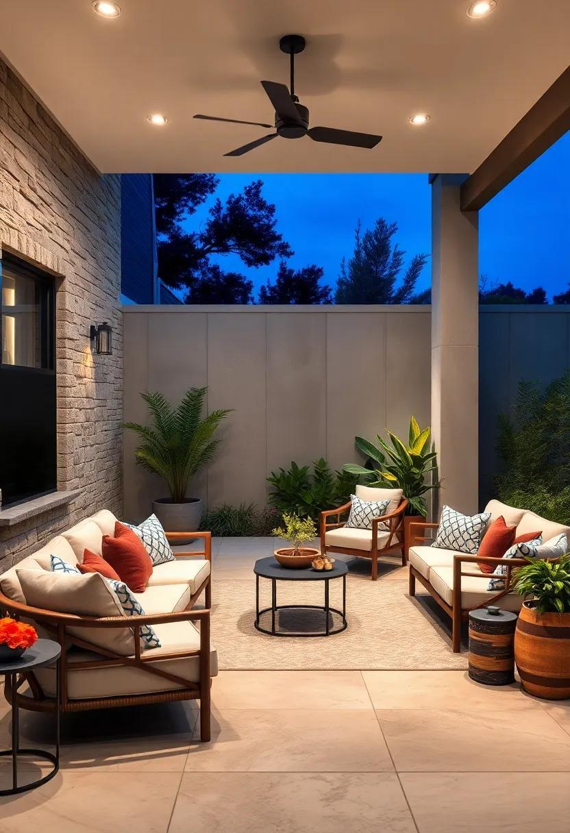 Illuminating Evenings: Creating a Stylish Patio with Modern Lighting Designs
