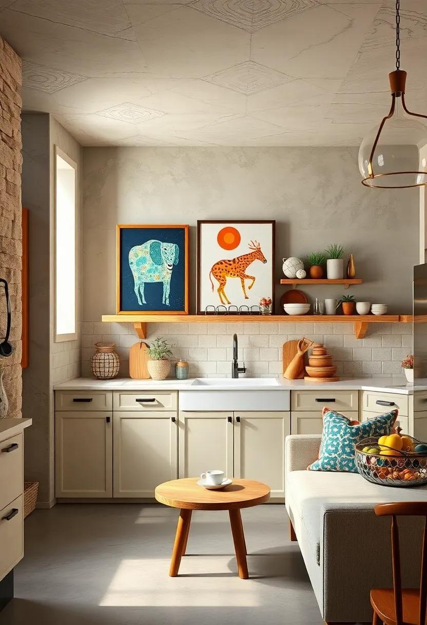 Unique Wall Art Ideas That Celebrate Whimsy and Elevate the Kitchen's Personality