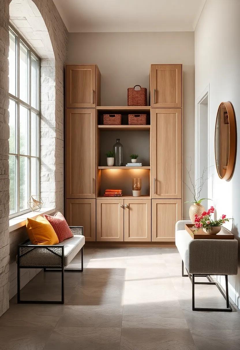 Compact Vertical Storage Units Perfect for Narrow Entryways Maximizing Every Inch of Space