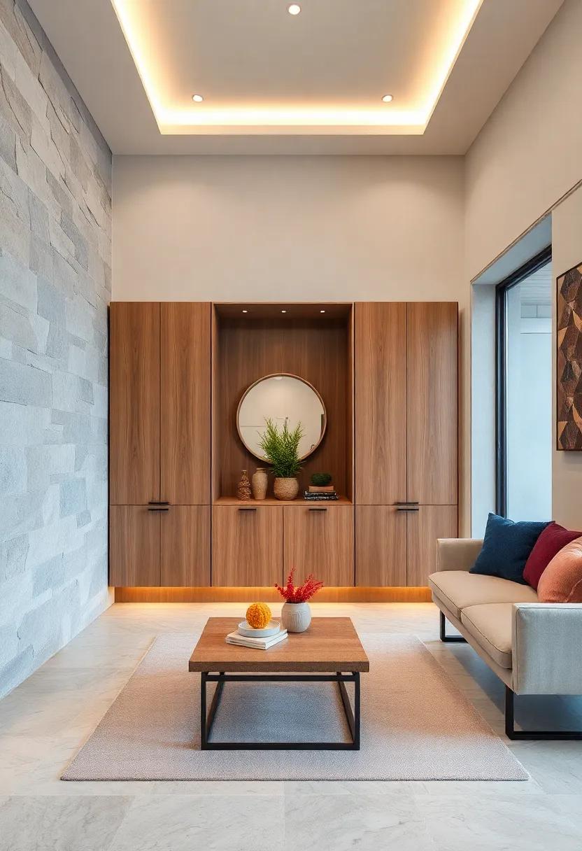 Smart Cabinets Equipped with Motion Sensor Lighting for Convenient and Safe Entryway Use