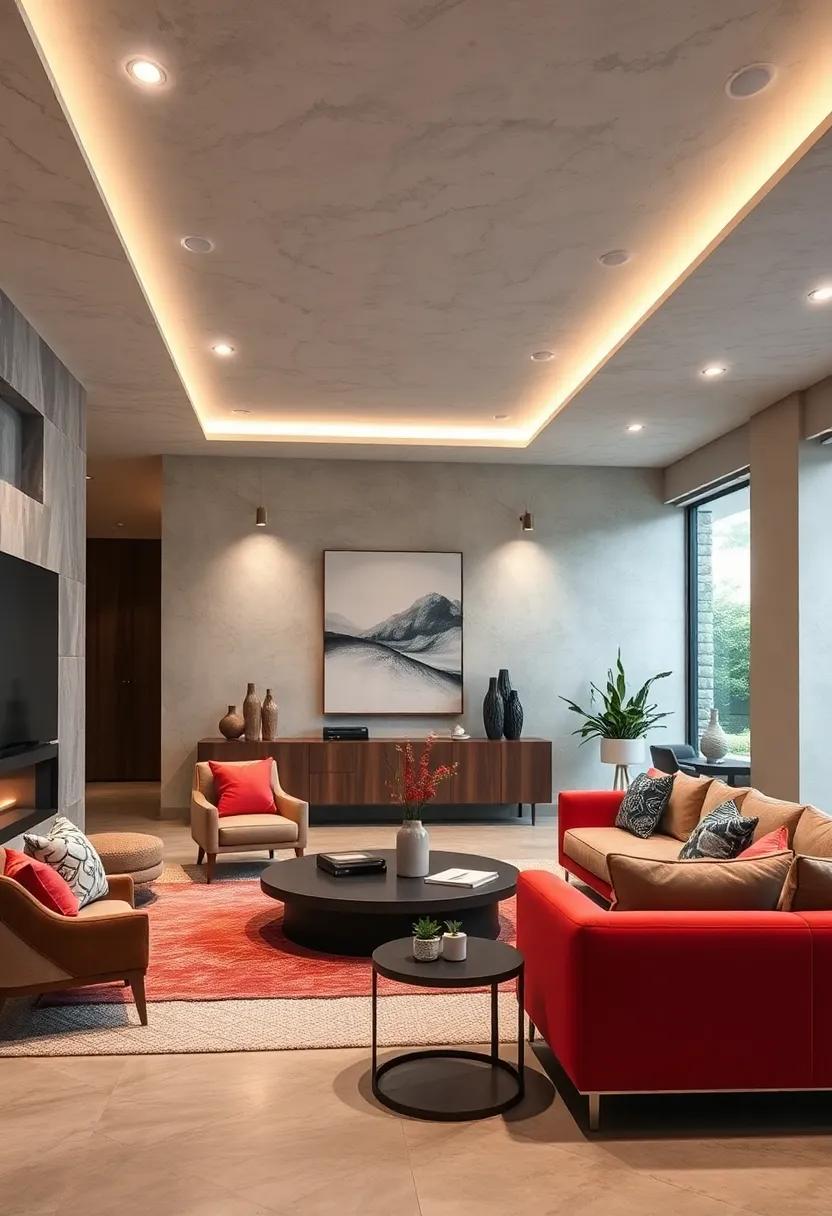 Invisible Illumination: Seamless Integration of Recessed Lights in Smooth Ceiling Surfaces