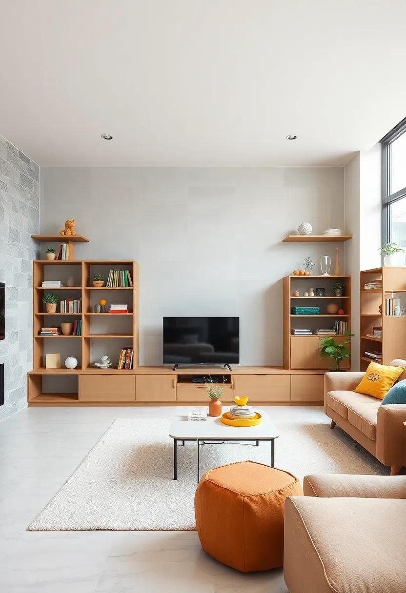 Dynamic Shelving Units Designed to Showcase Toys, Books, and Collections With Ease