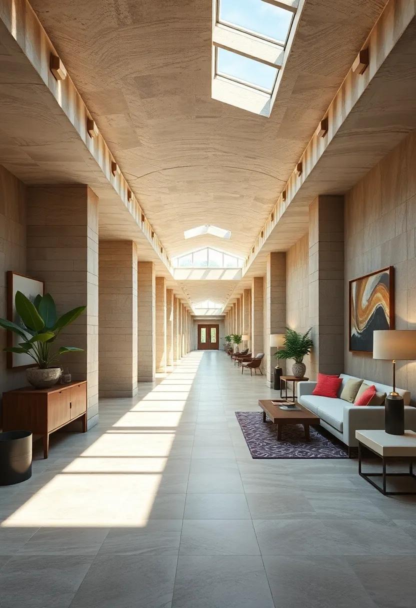 Brightening the Corridor: The Impact of Skylights in Long Hallways