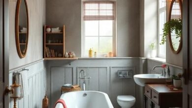 Timeless Charm: Embracing Vintage Bathrooms with Shabby Chic Flair