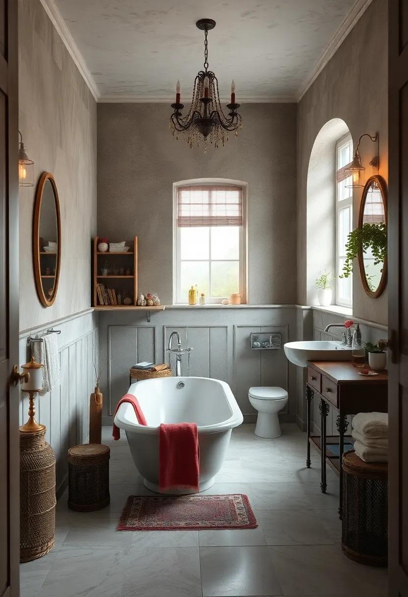 Timeless Charm: Embracing Vintage Bathrooms with Shabby Chic Flair