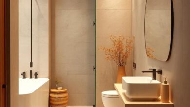 Cozy Corners: Embracing Warm-Tone Designs for Small Bathrooms