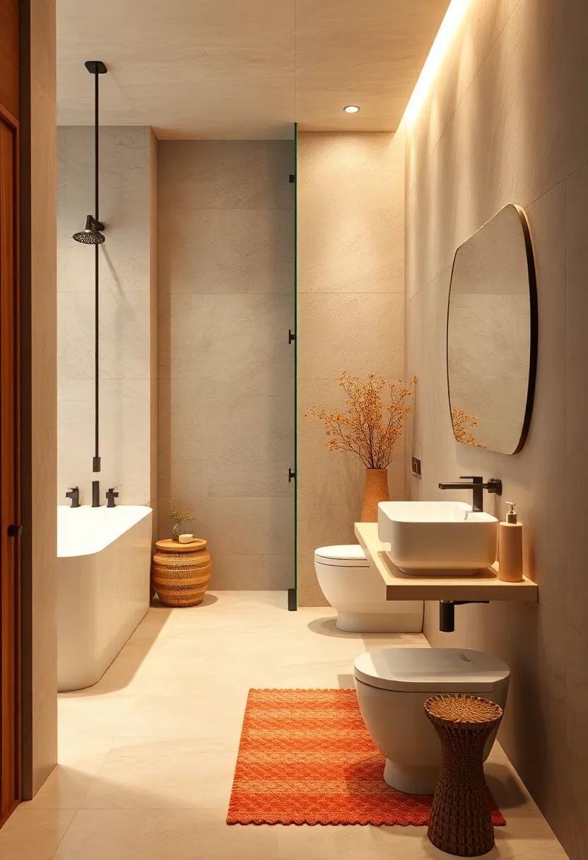 Cozy Corners: Embracing Warm-Tone Designs for Small Bathrooms