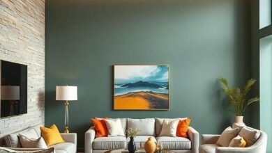 Elevate Your Living Room: Stunning Wall Colors Paired with Gold Accents