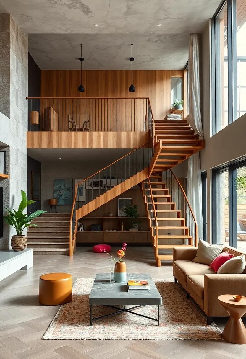 Combining Vintage Wooden Elements with Sleek Modern Decor for Timeless Eclectic Style