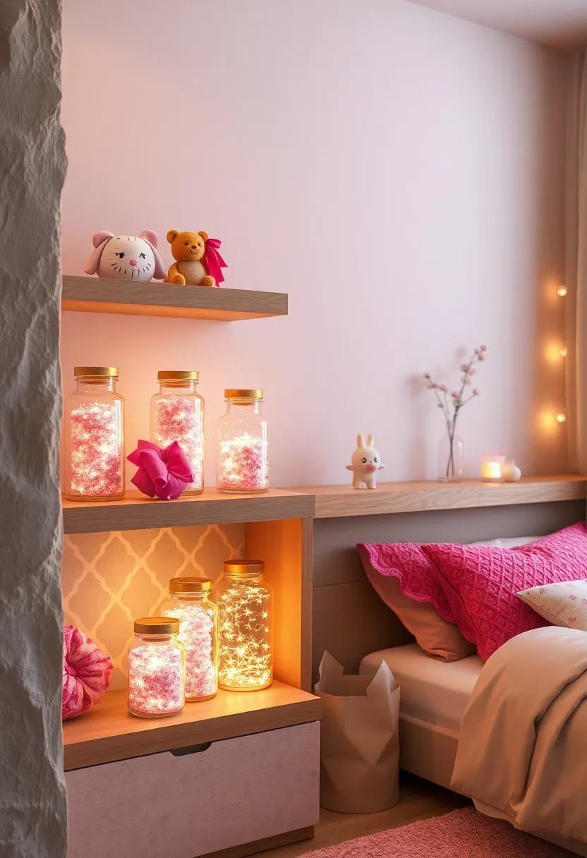 Sparkling Star Projectors Illuminating the Ceiling Like a Mystical Night Sky Full of Shooting Stars