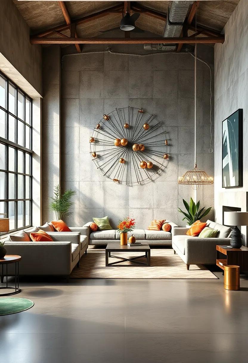 Merge Old Factory Charm and Modern Minimalism Through Abstract Industrial Metal Sculptures