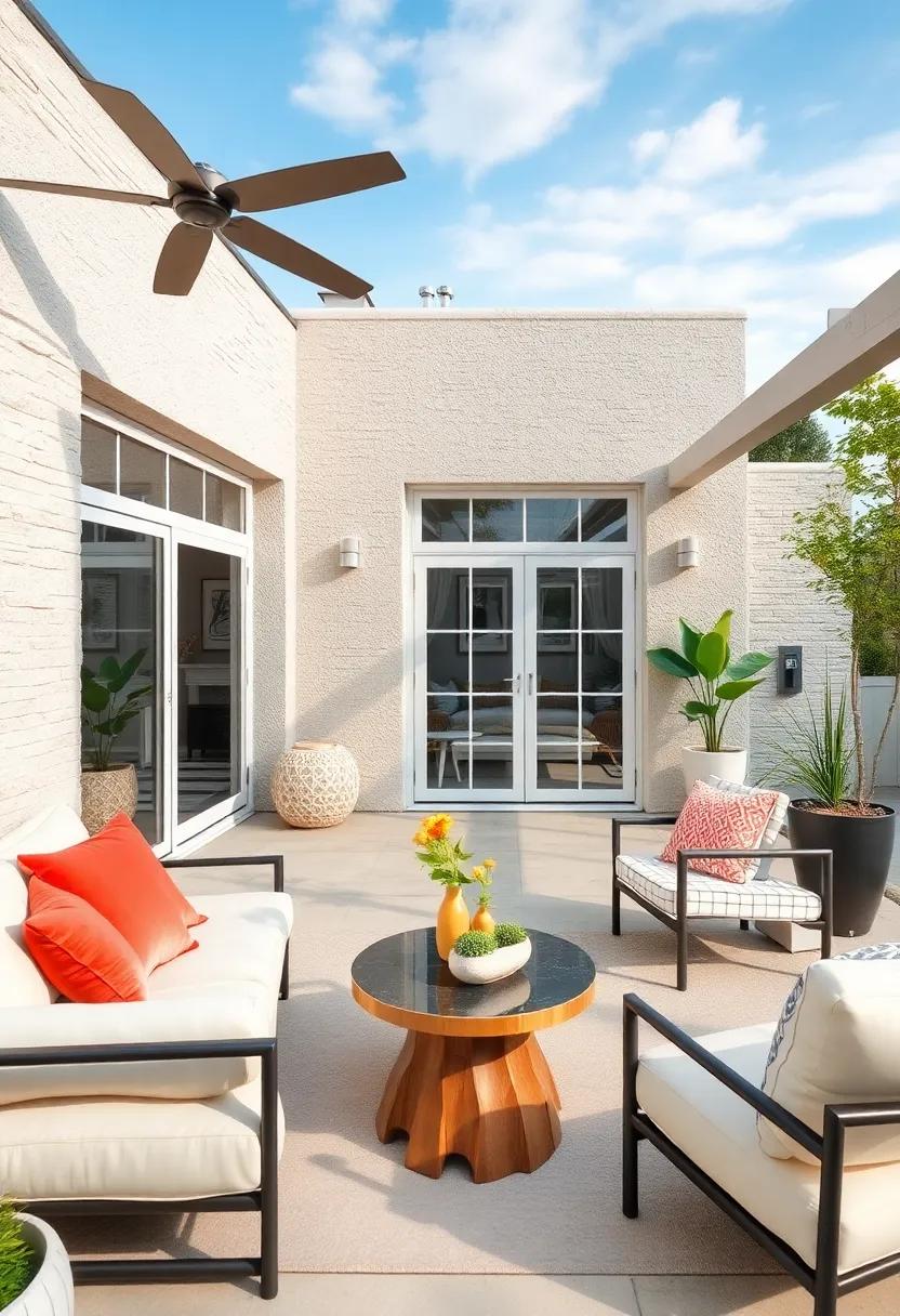 Choosing Weather-Resistant Fabrics in Monochrome Tones to Combine Comfort and Uncluttered Style Outdoors