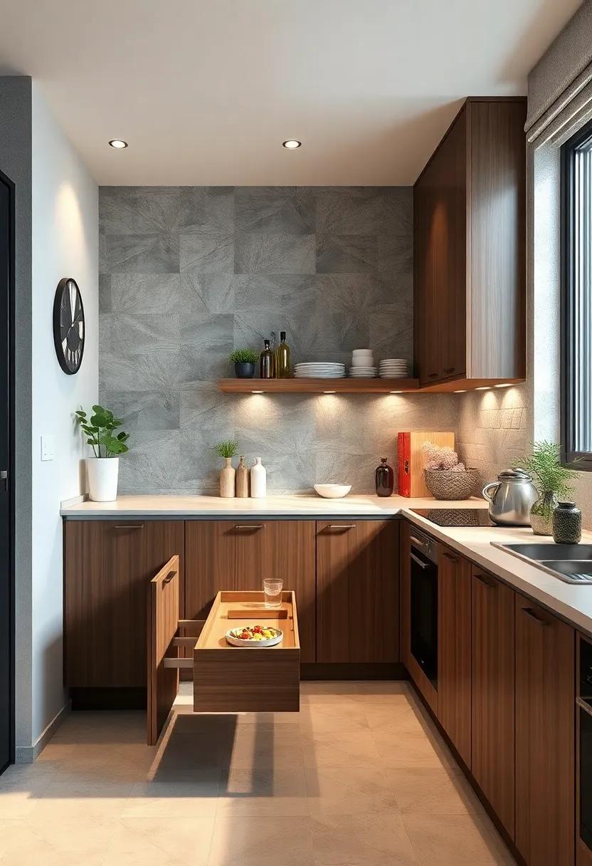 Inserting Pull-Out Drawers and Clever Dividers in Cabinets for Organized Storage of Utensils and Cookware