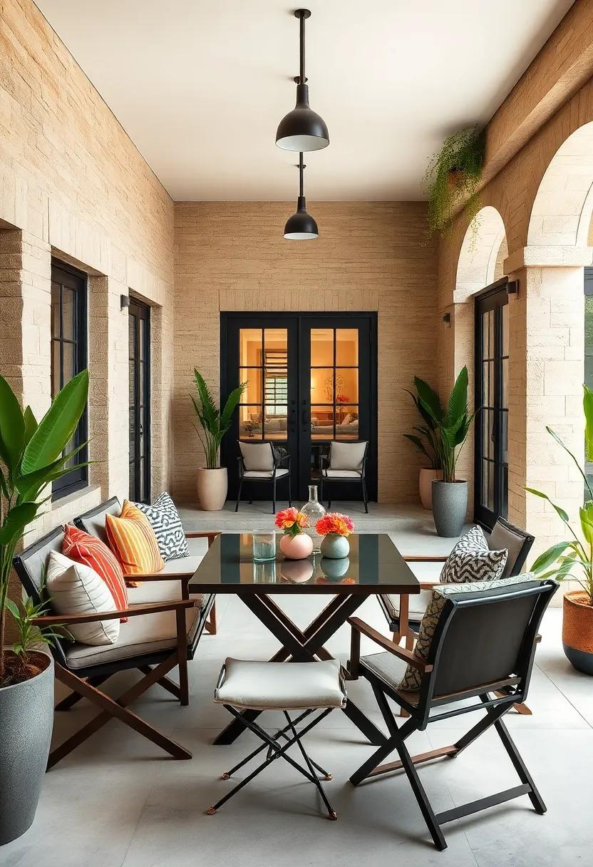 Maximizing Space with Foldable Outdoor Tables and Chairs Designed for Compact Patios