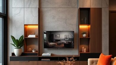 Maximizing Style and Space: Innovative Small Living Room Wall Unit Ideas