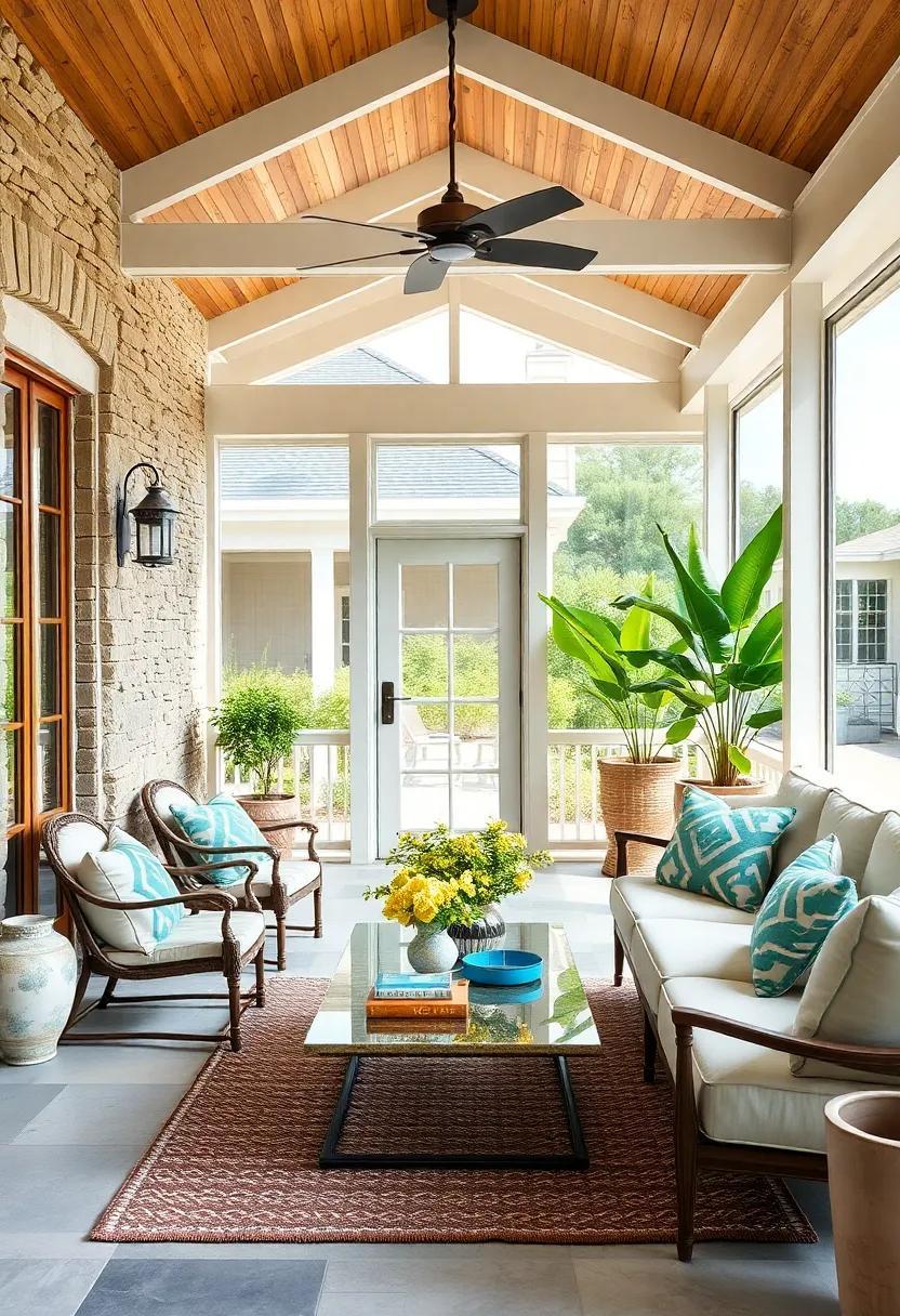 Breezy Elegance: Designing the Perfect Screened Porch for Your Beach House