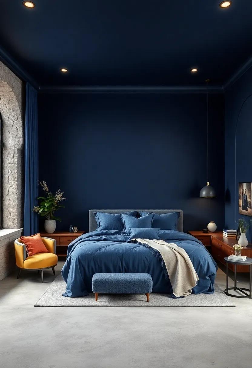 Elegant Navy Blue Bedroom Ideas: Timeless Luxury and Comfort Inspirations