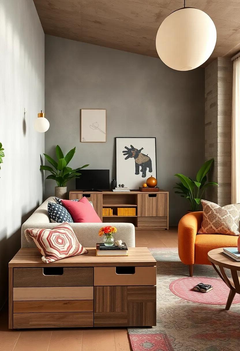 Crafty Upcycled Storage Ideas with Patchwork Drawers Made From Repainted Salvaged Wood Pieces