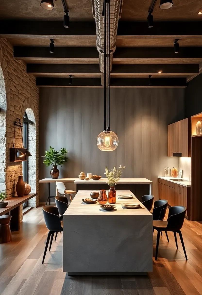 Compact Kitchen Islands That Double As Dining Tables For Maximum Utility In Small Areas