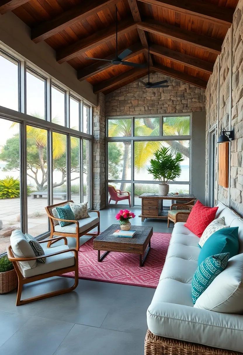 Designing An Open Sightline From Porch To Shoreline To Maintain A Connection With Nature