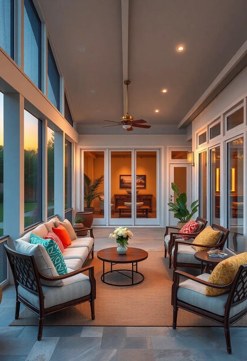 Integrating Subtle Lighting That Mimics Sunset Glow For A Relaxing Atmosphere