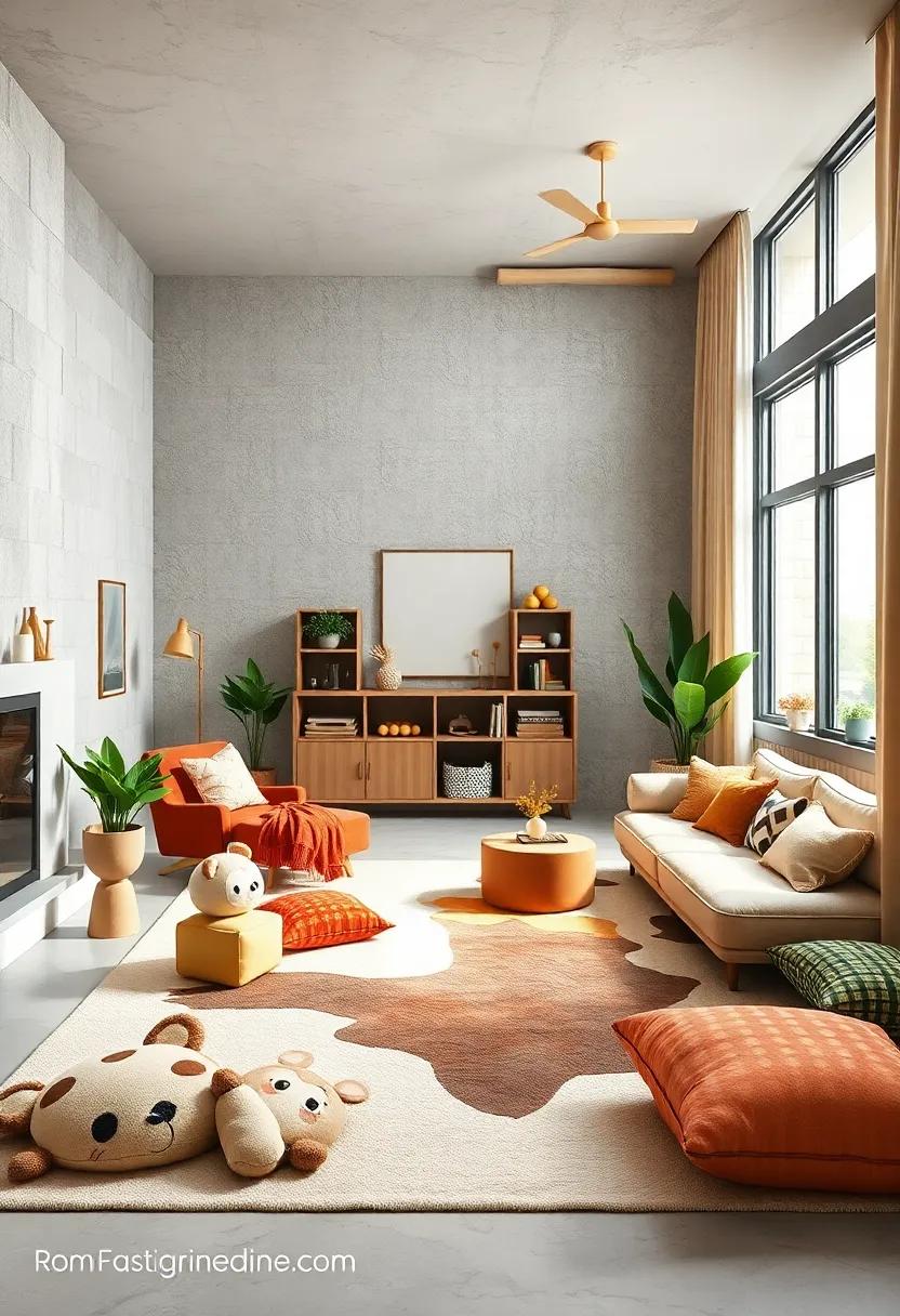 Animal-Themed Rugs and Cushions That Add Playful Spots for Storytime and Group Gatherings