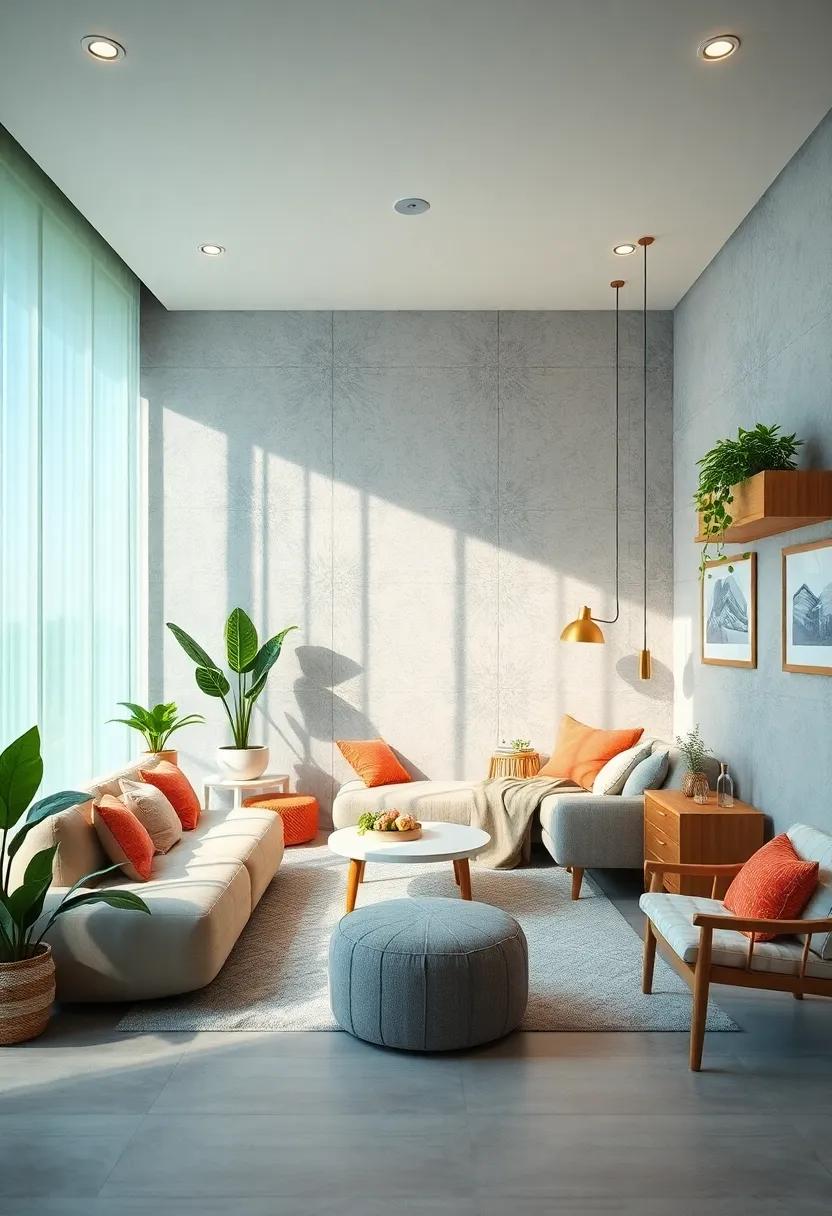 Incorporating Nature-Inspired Elements Like Indoor Plants and Wooden Accents for a Calming Effect