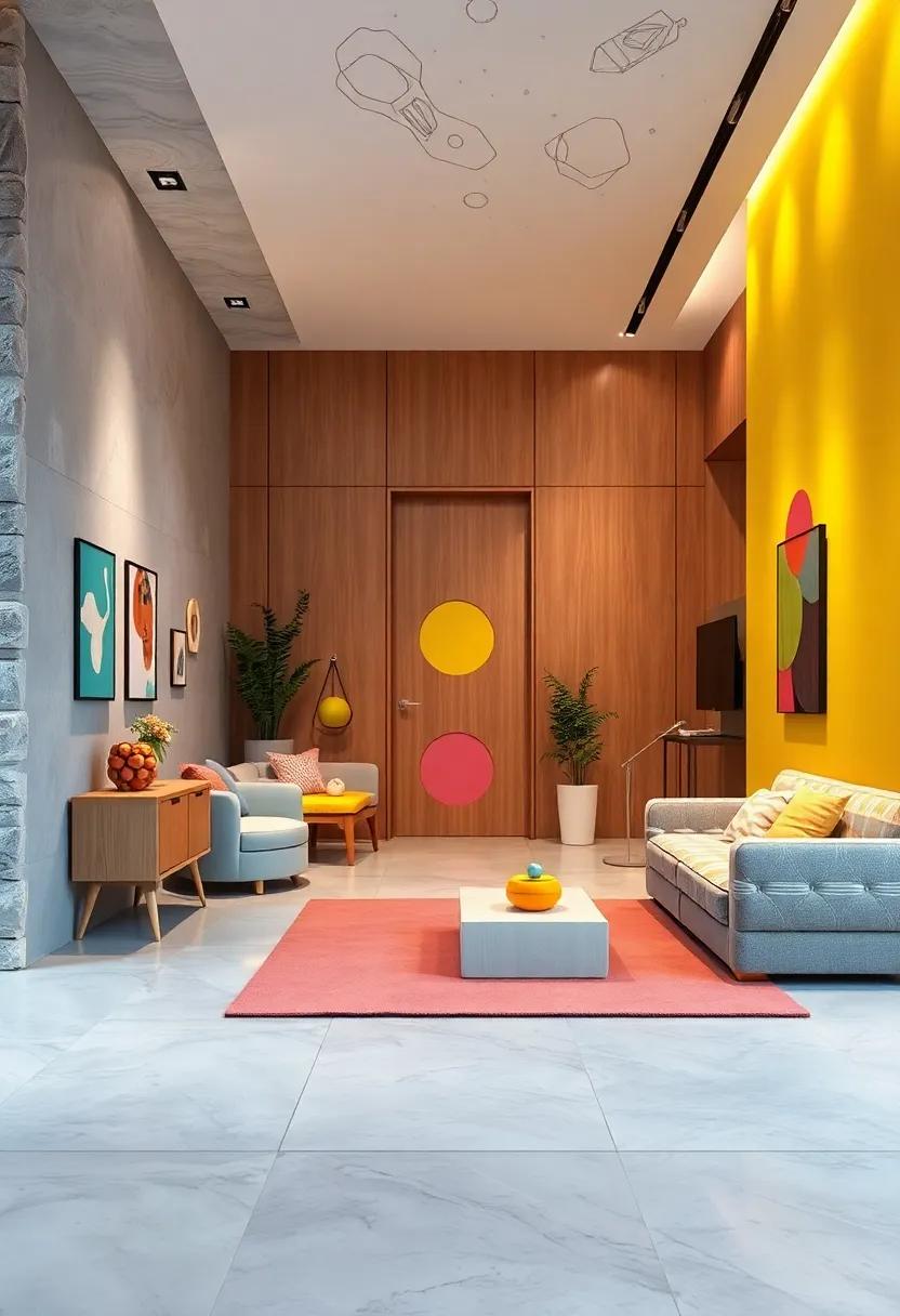 Inviting Door Designs Featuring Bold Graphics and Interactive Elements to Capture Kids' Attention