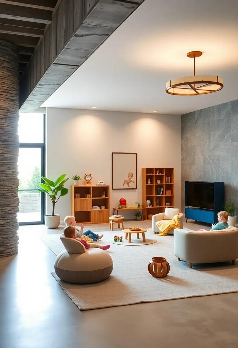 Play Zones that Blend Educational Toys with Cozy Seating to Balance Fun and Learning Environments