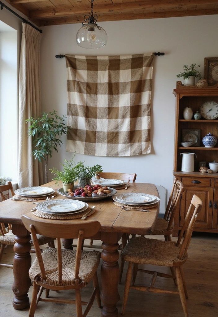 Cozy Farmhouse Fabric Wall Decor