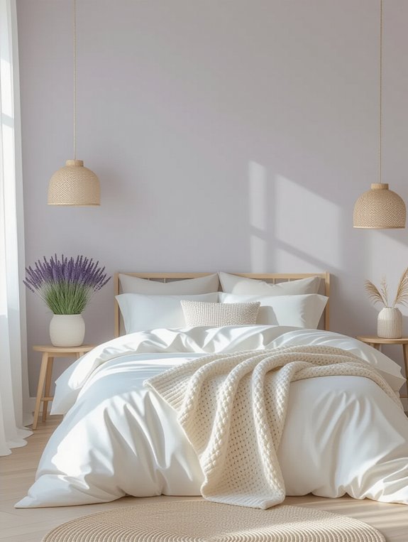 calming bedroom color palette