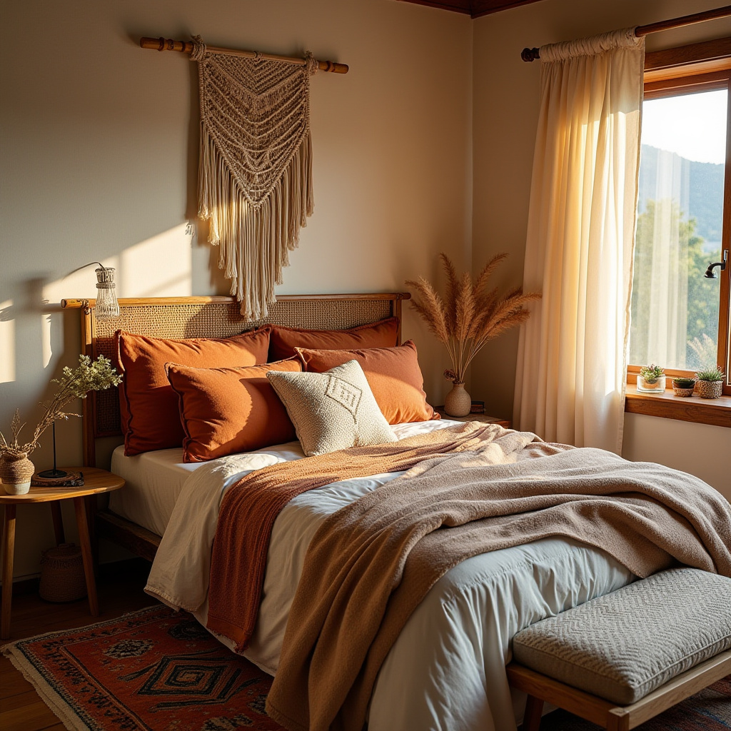 Bohemian bedroom decor
