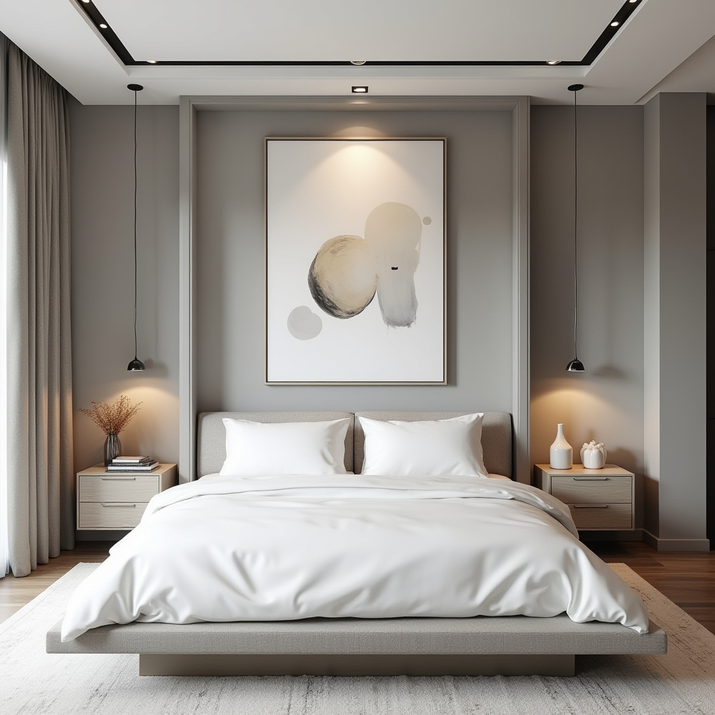 Minimalist bedroom decor
