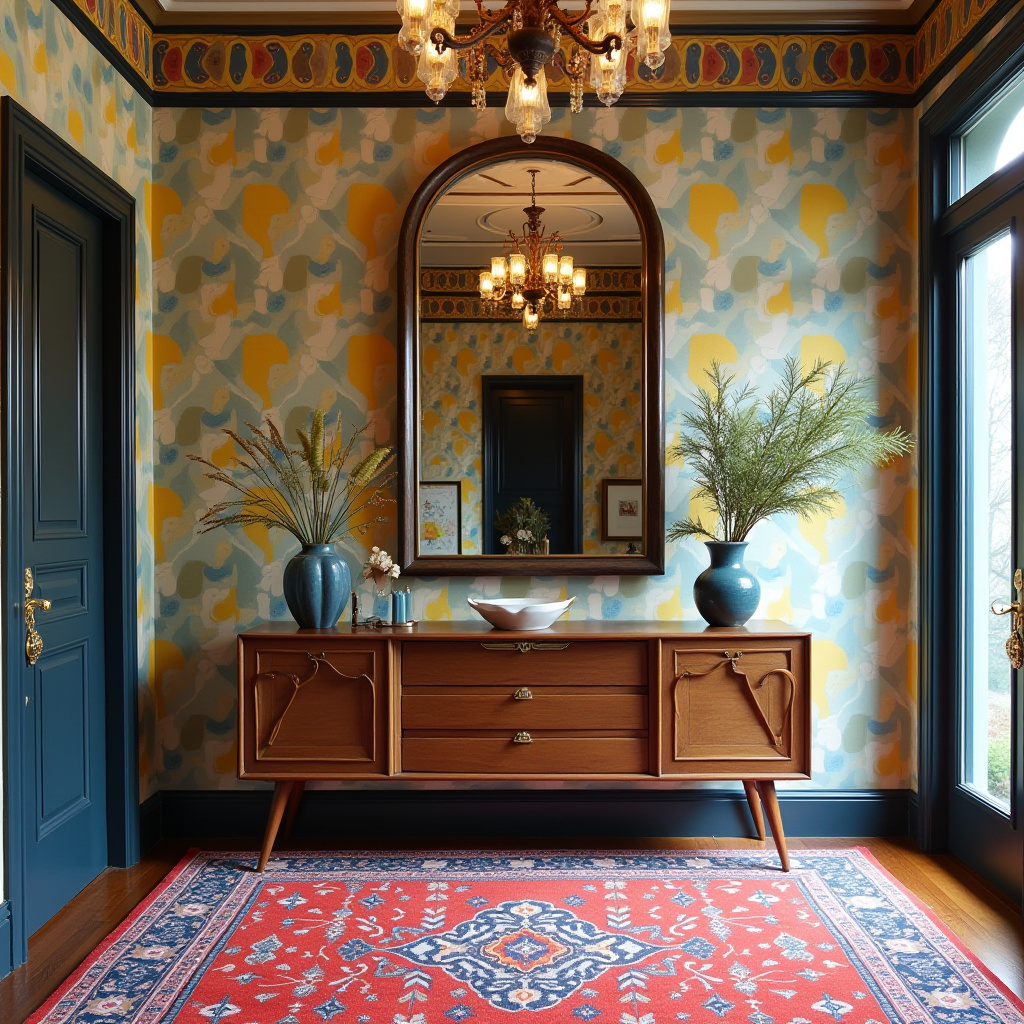 Maximalist entryway