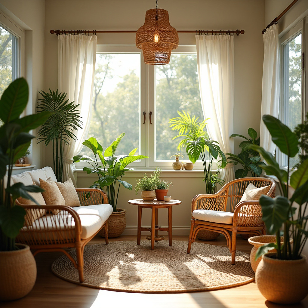 Tropical sunroom