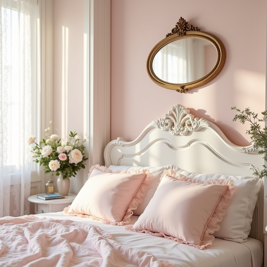 French-inspired bedroom