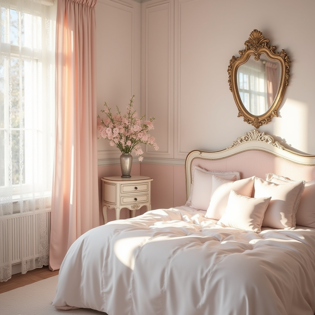 Romantic bedroom decor