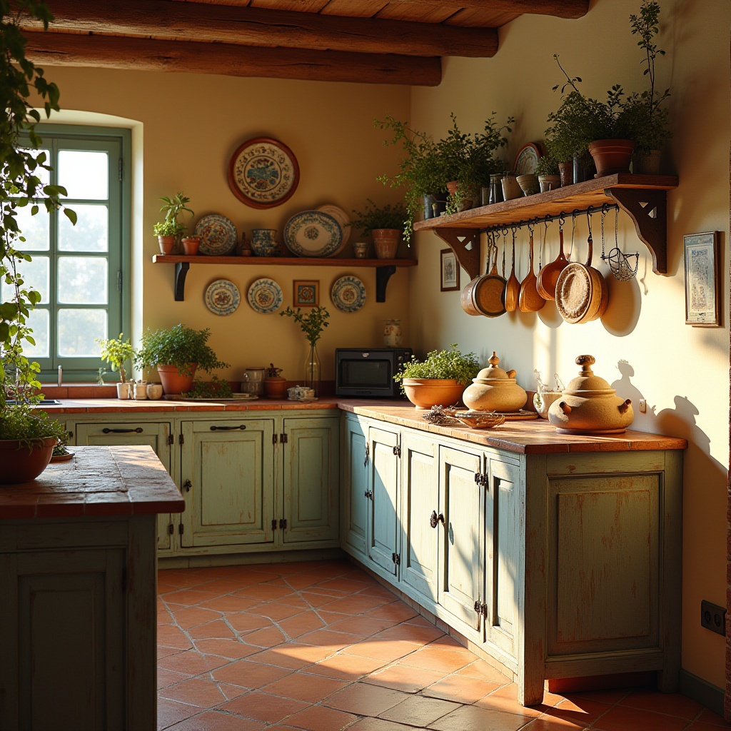 Mediterranean kitchen decor