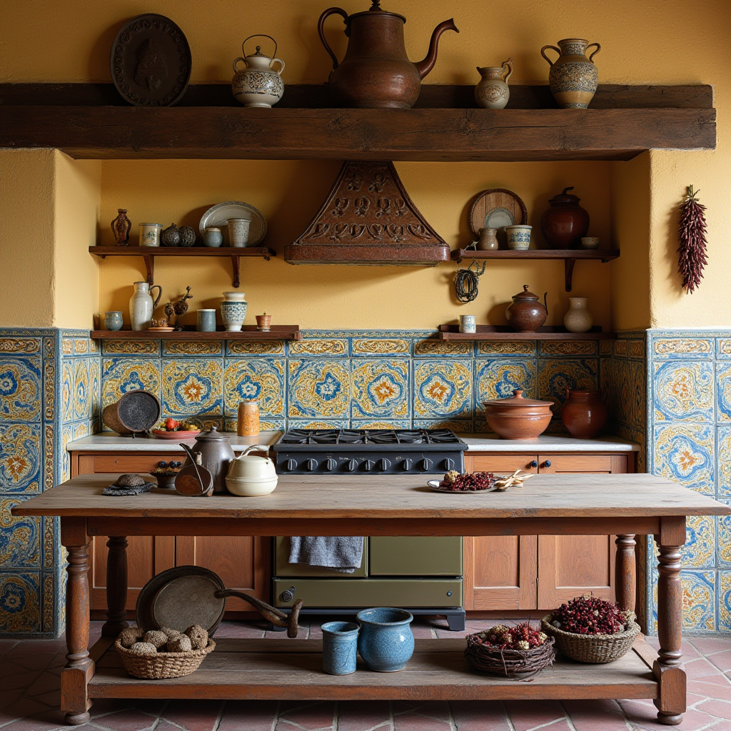 Spanish colonial kitchen