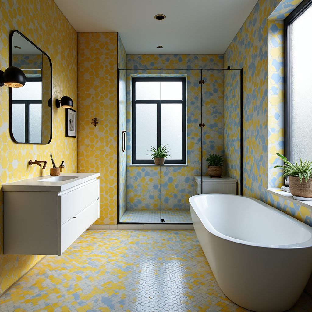 yellow and blue bathroom 2