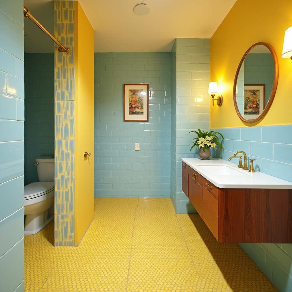 yellow and blue bathroom 7