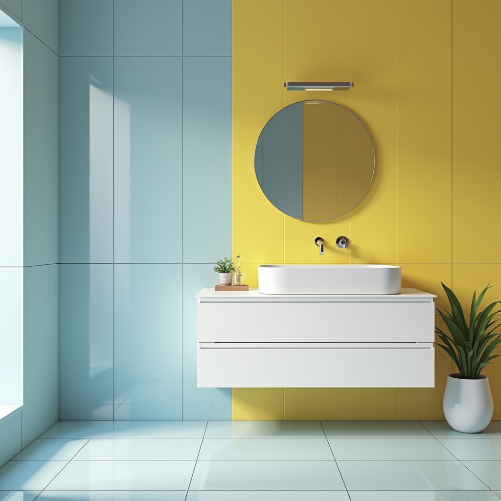 yellow and blue bathroom 6