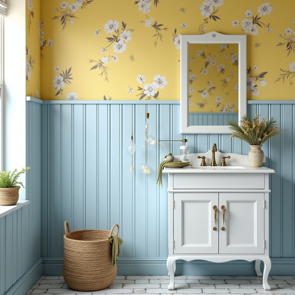 yellow and blue bathroom 40